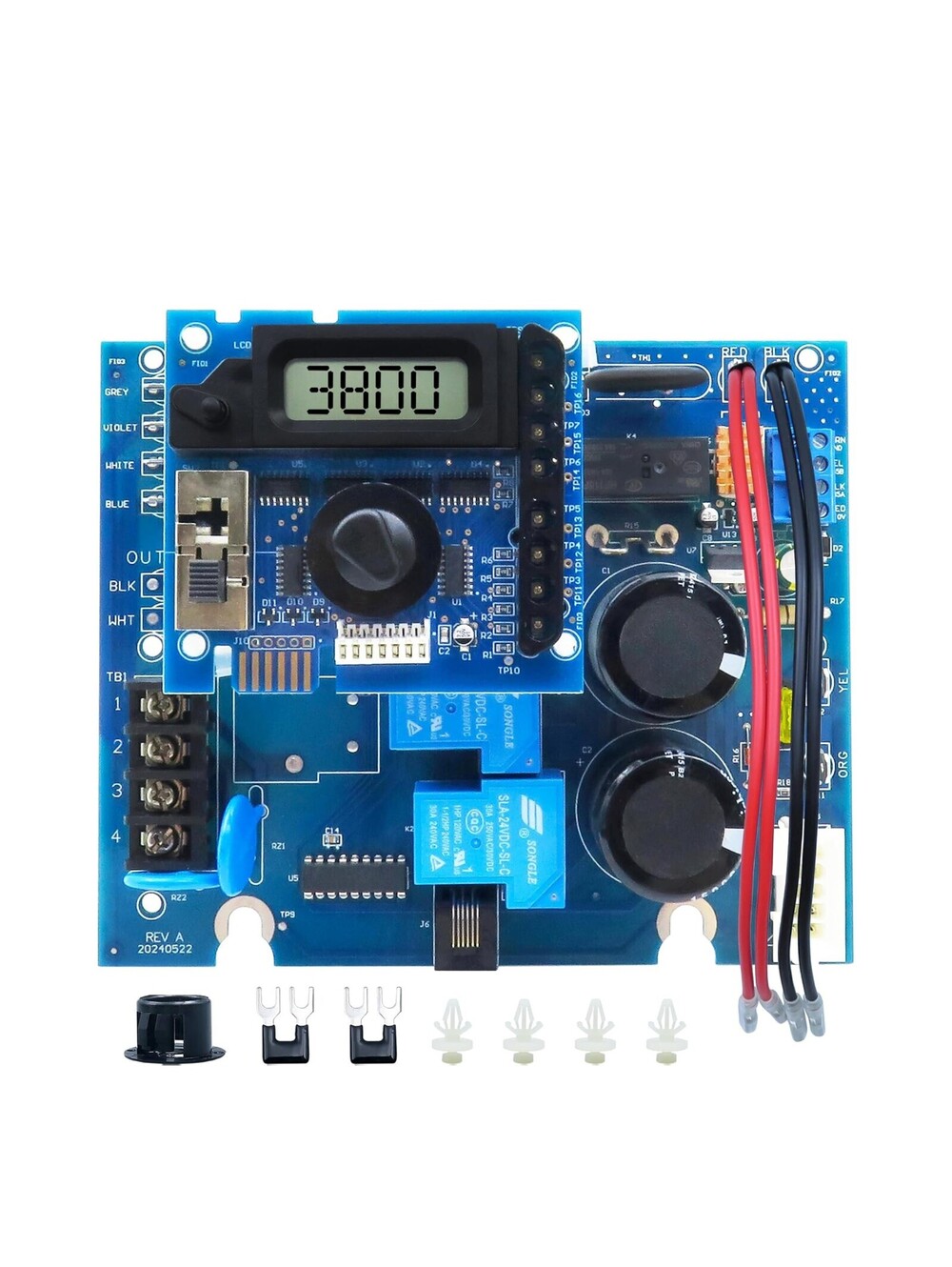 GLX-PCB-RITE Main Circuit Board GLX-PCB-DSP Display Board Fits Hayward/Goldline